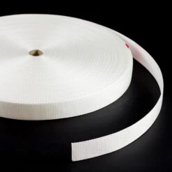 Polypropylene Webbing 7390/PP002 1-1/2" White (100 Yards)