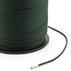 Neobraid Polyester Cord 1/8" Forest Green 4 (1000 Feet)