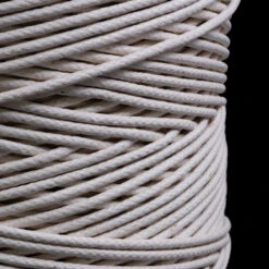 Solid Braid Ultra Cotton Lacing Cord 1/8" White #4 (1500 Feet) 6 Solid Braid Ultra Cotton Lacing Cord 1/8" White #4 (1500 Feet) -Merangue International shop d3c8c074 0b5d 469c b70a 318461d0b5c8