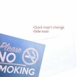 Deflecto Classic Image Slanted Sign Holder, 11"W X 8-1/2"H, Landscape (66701) -Merangue International shop large 03b92 Deflecto n 330 66701 Sign Holders Display Deflecto Classic Image Slanted Sign Holder