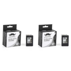 Remanufactured HP 60XL CC641WN Black Ink Cartridge High Yield - Moustache® - 1/Pack 32 Remanufactured HP 60XL CC641WN Black Ink Cartridge High Yield - Moustache® - 1/Pack -Merangue International shop large 069b3 Moustache HP60XL CC641WN R ENVY 100 Remanufactured HP 60XL CC641WN Black Ink Cartridge High Yield Moustache