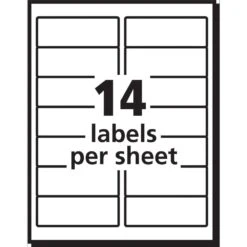 Avery® Easy Peel® White Laser Mailing Labels - 4" X 1-1/2", 350 Labels/Pack, 416081 -Merangue International shop large 09ad9 Avery Avery Mail Labels x Labels Avery Easy Peel White Laser Mailing Permanent Adhesive Labels Multi Size