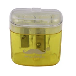 Twin-Hole Pencil Sharpener - Moustache® - 1/Pack -Merangue International shop large 0c905 Moustache MOS AT4080 box Pencil Sharpener Twin Hole Pencil Sharpener 12 Pack Moustache