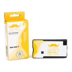 Remanufactured HP 962 3HZ98AN#140 Yellow Ink Cartridge - Moustache® - 1/Pack