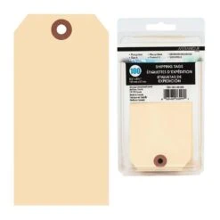 Merangue® Manila Paper Shipping Labels, Pack Of 100, #6, 5-1/4 X 2-5/8" 564054