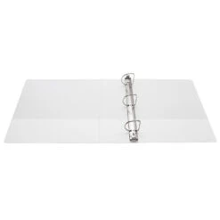 PVC 3-Hole View Binder, Letter Size, White, D-Ring - Moustache® - 1" D-Ring -Merangue International shop large 0fa91 Moustache MOS A238 Binders PVC 3 Hole View Binder Letter Size White D Ring Moustache