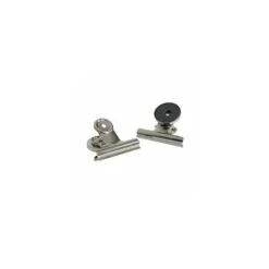 Acco Magnetic Bulldog Clip - Silver (1-1/2" ,2") - 1-1/2" 24/Box 573345 -Merangue International shop large 10611 Acco n 010 50505 71613 Clips Pins and Rubber Bands Acco Magnetic Bulldog Clip Silver 1 1 2 2