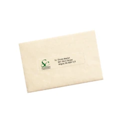 Avery® Easy Peel® Clear Address Labels - 1 X 4", 200 Labels/Pack -Merangue International shop large 16e7e Avery 099 7668 Mailing Shipping Labels Avery Clear Address Labels with Easy Peel