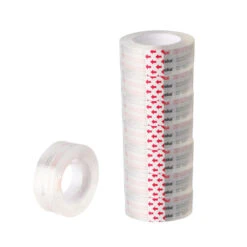 Transparent Tape, 18 Mm X 33 M, 1" Core, 8 Rolls/shrink - Foska