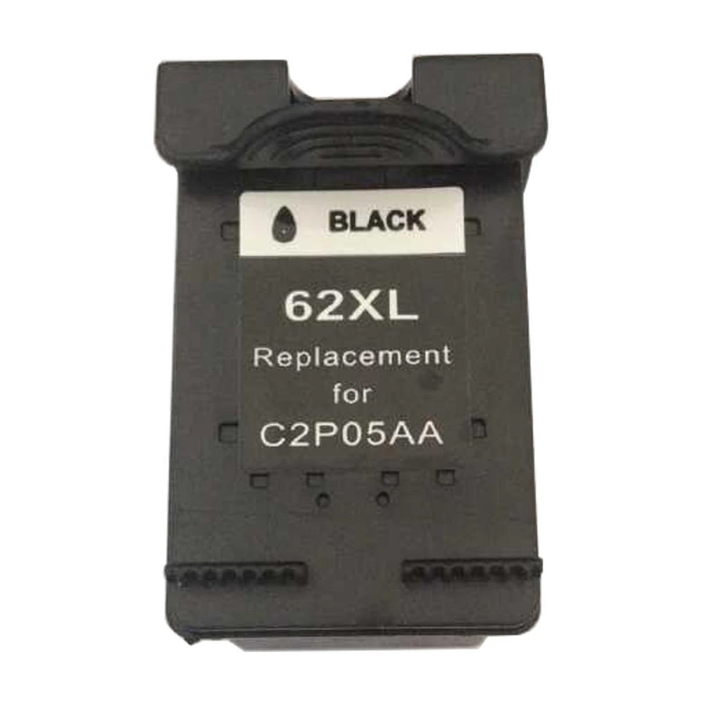 Remanufactured HP 62XL C2P05AN Black Ink Cartridge High Yield - Economical Box - 1/Pack 1 Remanufactured HP 62XL C2P05AN Black Ink Cartridge High Yield - Economical Box - 1/Pack