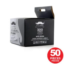 DYMO 30256 LabelWriter Large Shipping Labels, 2-5/16" X 4", Black On White, Compatible - Moustache® - 1/Pack -Merangue International shop large 1be82 Moustache MTD 30256 Label Maker Tapes DYMO 30256 LabelWriter Large Shipping Labels 2 5 16 x 4 Black on White Compatible Moustache