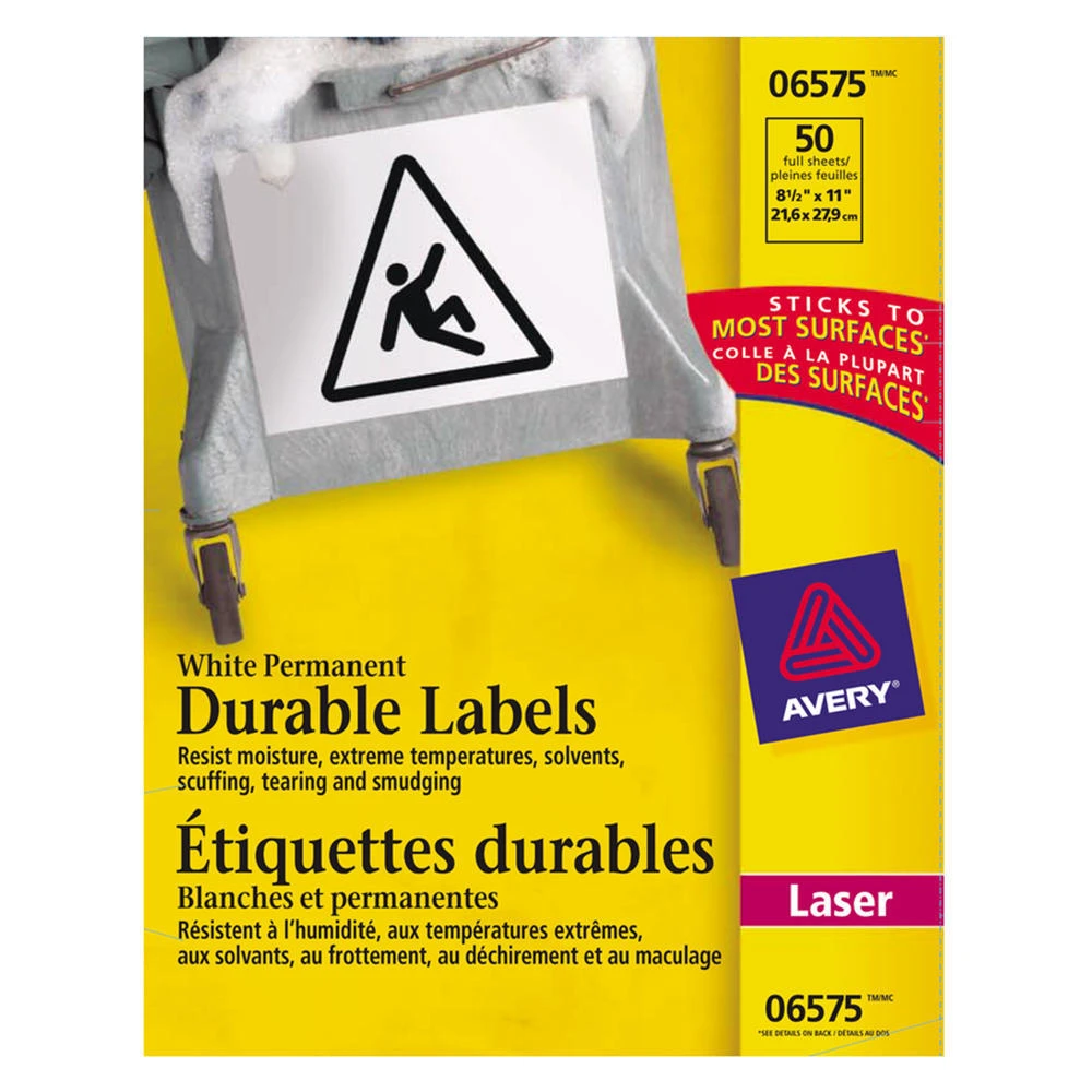 Avery® Durable ID Labels With TrueBlock™ Technology, 1-3/4 X 1-1/4", 1600/Pack (06576) 5 Avery® Durable ID Labels With TrueBlock™ Technology, 1-3/4 X 1-1/4", 1600/Pack (06576) - Image 5