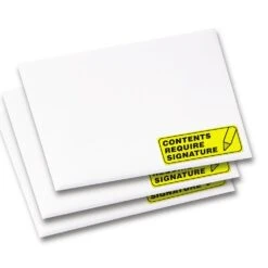 Avery® High Visibility Laser & Inkjet Labels, 2-5/8 X 1”, 750/Pack - Neon Yellow -Merangue International shop large 1ee92 Avery n 099 05971 Labels Avery High Visibility Labels for Laser Printers