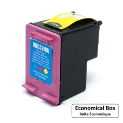 Remanufactured HP 61XL CH564WN Tri-Color Ink Cartridge High Yield - Economical Box - 1/Pack