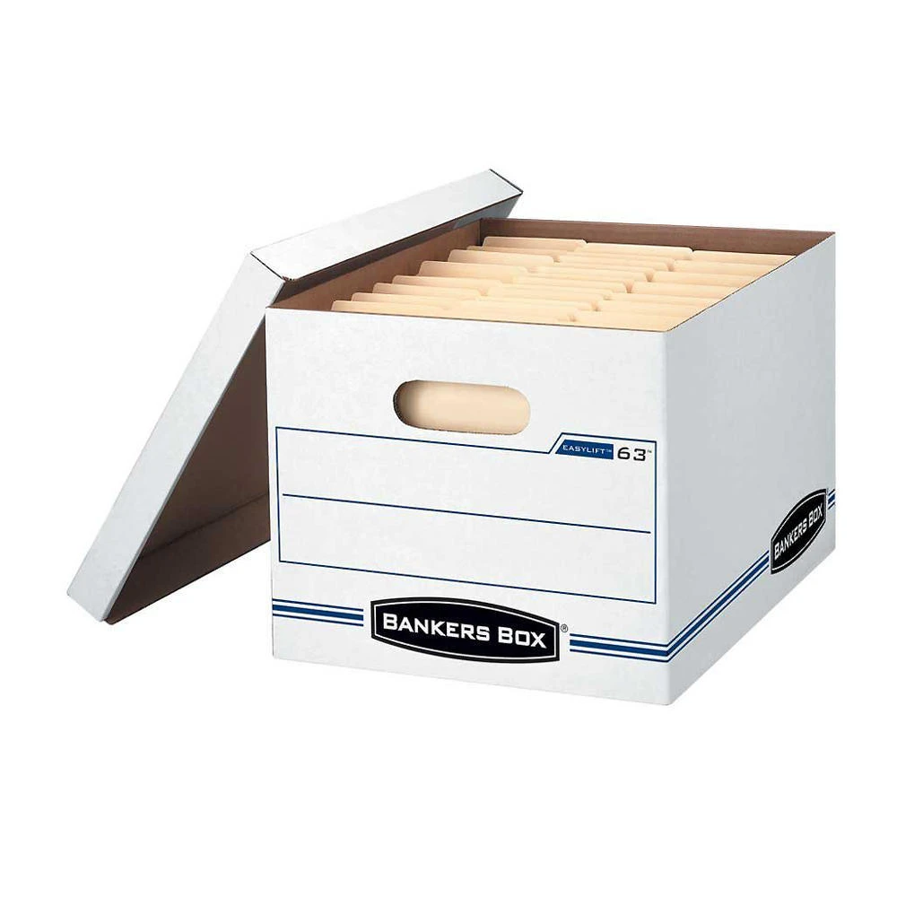 Bankers Box Easylift™ Basic-Duty Storage Boxes, Letter Size, 1/Pack (0006301) 1 Bankers Box Easylift™ Basic-Duty Storage Boxes, Letter Size, 1/Pack (0006301)