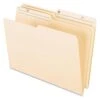 Pendaflex® Reversible File Folders - Legal. 9-1/2-pt. Manila. 10% Post-consumer Fibre.