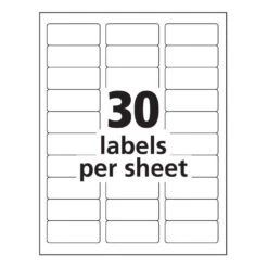 Avery® High Visibility Laser & Inkjet Labels, 2-5/8 X 1”, 750/Pack - Neon Yellow -Merangue International shop large 29134 n 099 05971 Labels Avery Fluorescent Permanent Adhesive Labels for Laser Printers Green Magenta Yellow