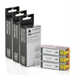 Canon PGI-250XL Compatible Black Ink Cartridge High Yield - Moustache® - 1/Pack 15 Canon PGI-250XL Compatible Black Ink Cartridge High Yield - Moustache® - 1/Pack -Merangue International shop large 383c1 Moustache PGI 250XLBK PIXMA iP7220 Canon PGI 250XL Compatible Pigment Black Ink Cartridge High Yield Moustache