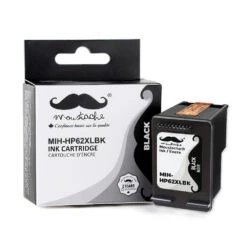 Remanufactured HP 62XL C2P05AN Black Ink Cartridge High Yield - Moustache® - 1/Pack