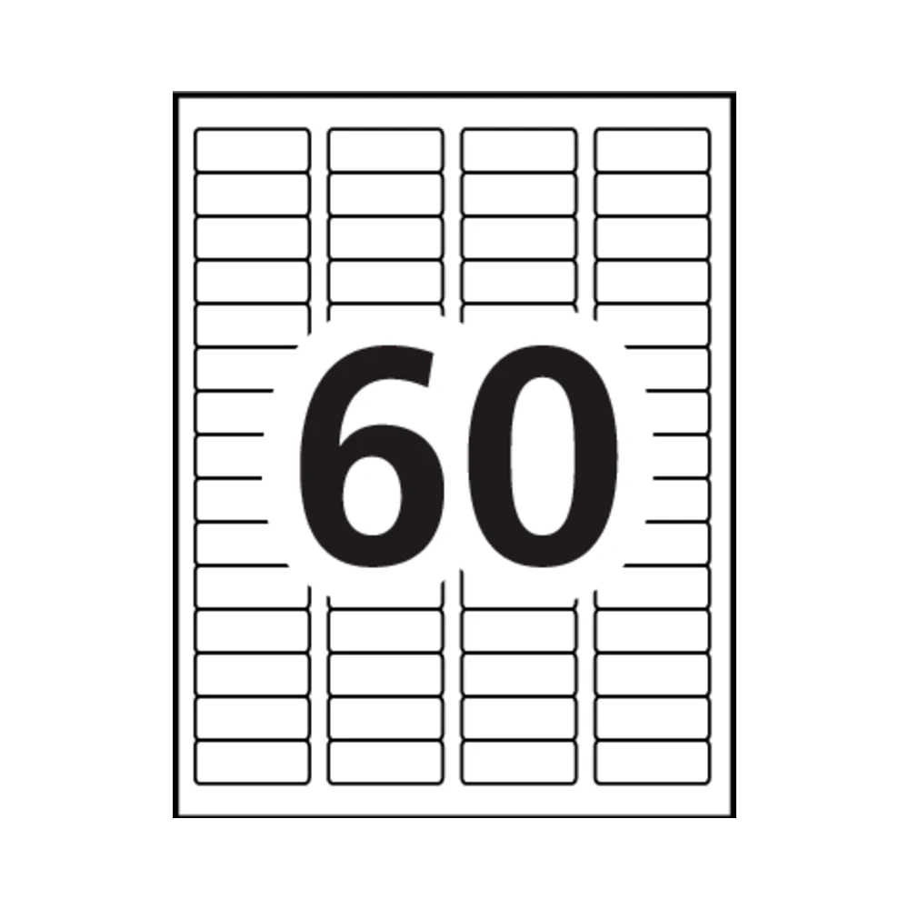 Avery® Easy Peel® Clear Address Labels - 2/3 X 1-3/4", 600 Labels/Pack 3 Avery® Easy Peel® Clear Address Labels - 2/3 X 1-3/4", 600 Labels/Pack - Image 3