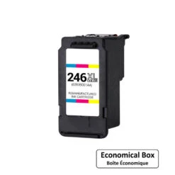 Canon CL-246XL Remanufactured Color Ink Cartridge High Yield (8280B001AA) - Economical Box - 1/Pack