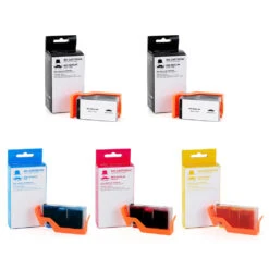 Compatible HP 920XL Ink Cartridge Combo High Yield BK/C/M/Y - Moustache® - 1/Pack 7 Compatible HP 920XL Ink Cartridge Combo High Yield BK/C/M/Y - Moustache® - 1/Pack -Merangue International shop large 3ad99 Moustache HP 920XL Combo C OfficeJet 6500 Compatible HP 920XL Ink Cartridge Combo High Yield BK C M Y Moustache