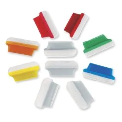 Oxford® Self-Adhesive Tabs With Inserts - 10 Tabs Per Pack - 1-1/2", Assorted 225128