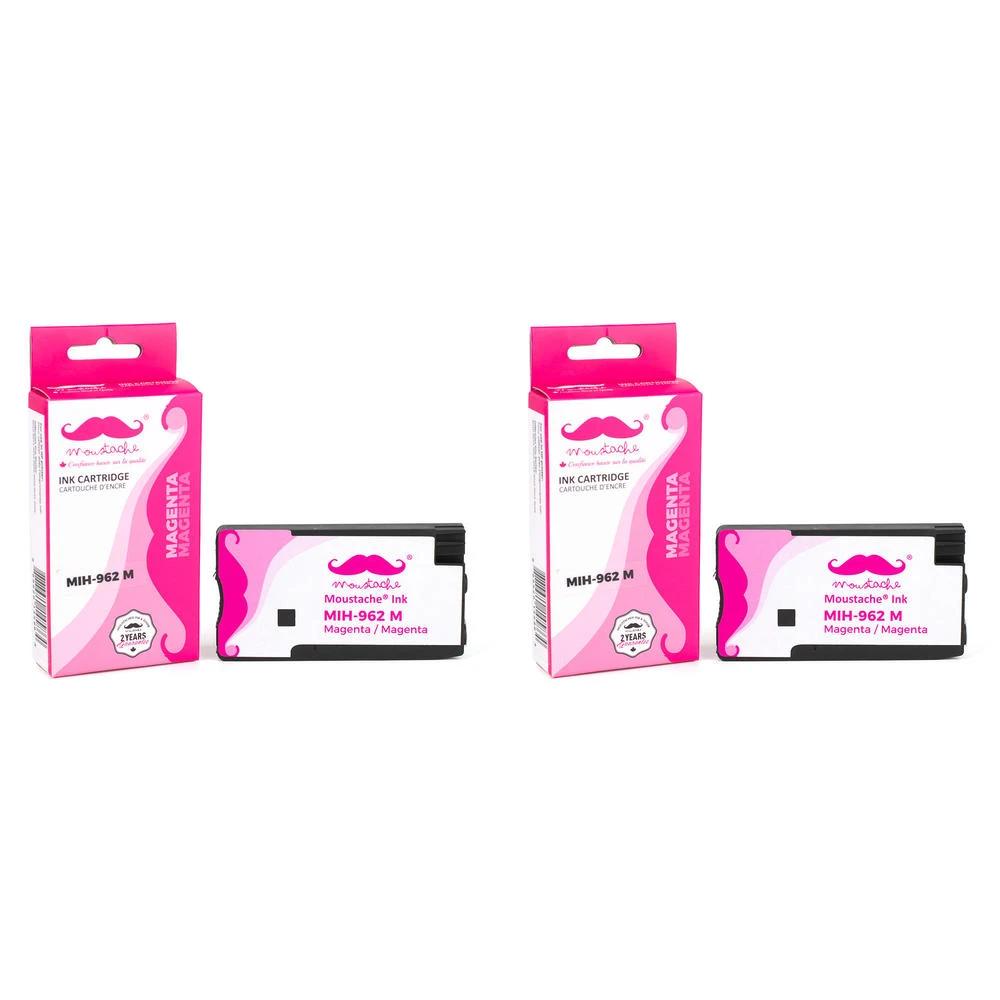 Remanufactured HP 962 3HZ97AN#140 Magenta Ink Cartridge - Moustache® - 1/Pack 7 Remanufactured HP 962 3HZ97AN#140 Magenta Ink Cartridge - Moustache® - 1/Pack - Image 7
