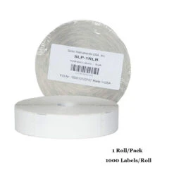 Seiko SLP-1RLB Original Bulk Address Labels, 1-1/8'' X 3-1/2'' (28mm X 89mm), White, 1000/Roll
