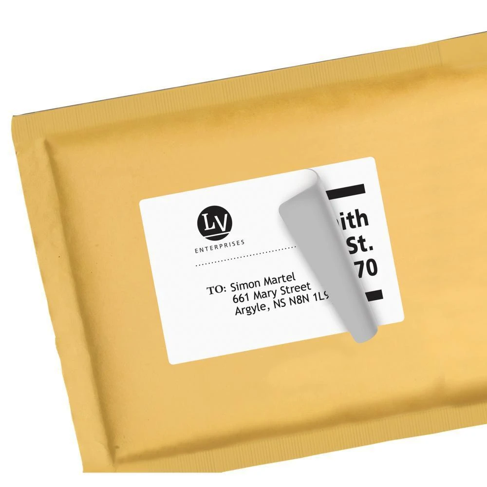 Avery® Shipping Laser Labels, 4 X 3-1/3"- Package Of 25 Sheets, 150Labels/Pack 3 Avery® Shipping Laser Labels, 4 X 3-1/3"- Package Of 25 Sheets, 150Labels/Pack - Image 3