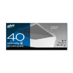 Hilroy® White Security Envelope - Box 40, #10, 4-1/8 X 9-1/2" 268078
