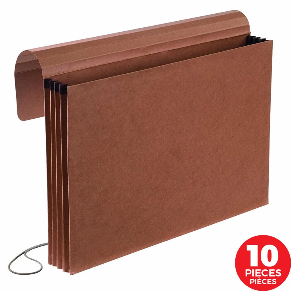 Pendaflex® Expanding Partition Wallets & Expanding Files, 10/Pack - Legal,without Compartment,5-1/4" Expansion,1200-sheet Capacity 8 Pendaflex® Expanding Partition Wallets & Expanding Files, 10/Pack - Legal,without Compartment,5-1/4" Expansion,1200-sheet Capacity - Image 8