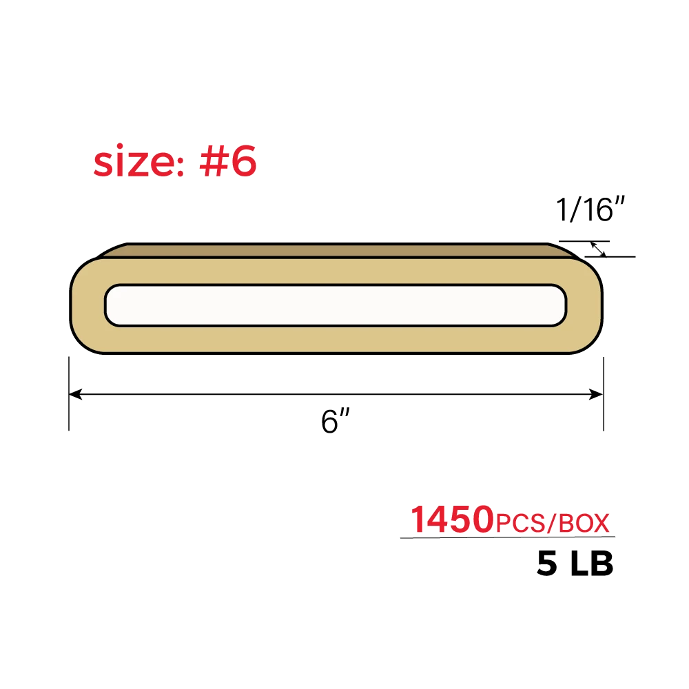 Star® Elastic Rubber Bands, #16, 1/16” X 2-1/2”, 9000 Per Bag, 2,27 Kg (5 Lb), 379560 5 Star® Elastic Rubber Bands, #16, 1/16” X 2-1/2”, 9000 Per Bag, 2,27 Kg (5 Lb), 379560 - Image 5