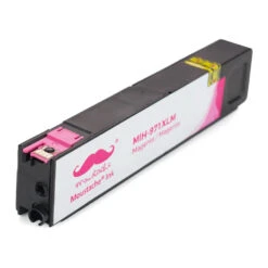 Compatible HP 971XL CN627AM Magenta Ink Cartridge High Yield - Moustache® - 1/Pack -Merangue International shop large 4a33c Moustache 971XL Magenta CN627AM OfficeJet Pro X451dn Remanufactured Compatible HP 971XL CN627AM Magenta Ink Cartridge High Yield Moustache