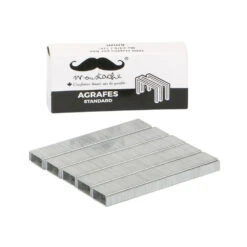 Staples, 1000 Count/box - Moustache® - 1/Pack, No. 23/6, 6mm