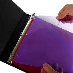 1/2" D-Ring Binder, 3 Rings, Letter Size,Black - Moustache® - 1/Pack -Merangue International shop large 4ce2a Moustache MOS 205PD Binders D Ring Binder Letter Size Labor Saving Design Black 1 Pack Moustache