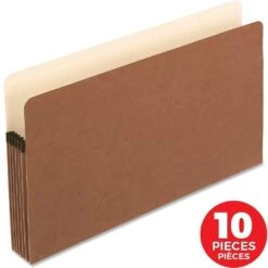 Pendaflex® Expanding File Pocket, Legal Size , 5-1/4 In. (1,200 Sheets), 10/Box ,