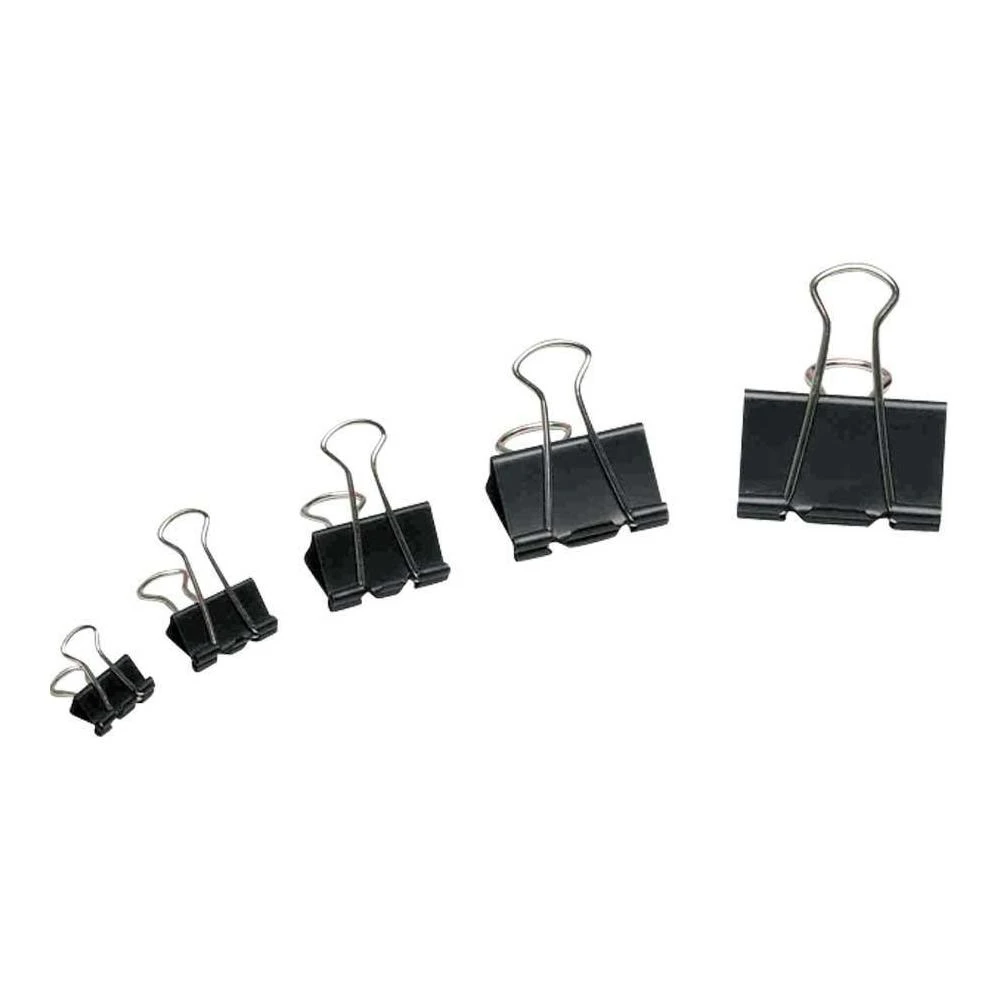 Westcott Binder Clips Grip Triangular Fold Back - 12 Pcs/Box 9/16" (cap.1/4") 229922 6 Westcott Binder Clips Grip Triangular Fold Back - 12 Pcs/Box 9/16" (cap.1/4") 229922 - Image 6