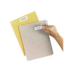 Avery® Removable I.D. Laser/Inkjet Labels - 2-5/8” X 1”, 300/Pack, White 217885 -Merangue International shop large 552fc Avery n 099 06498 Labels Avery Removable I D Labels for Ink Jet and Laser Printers