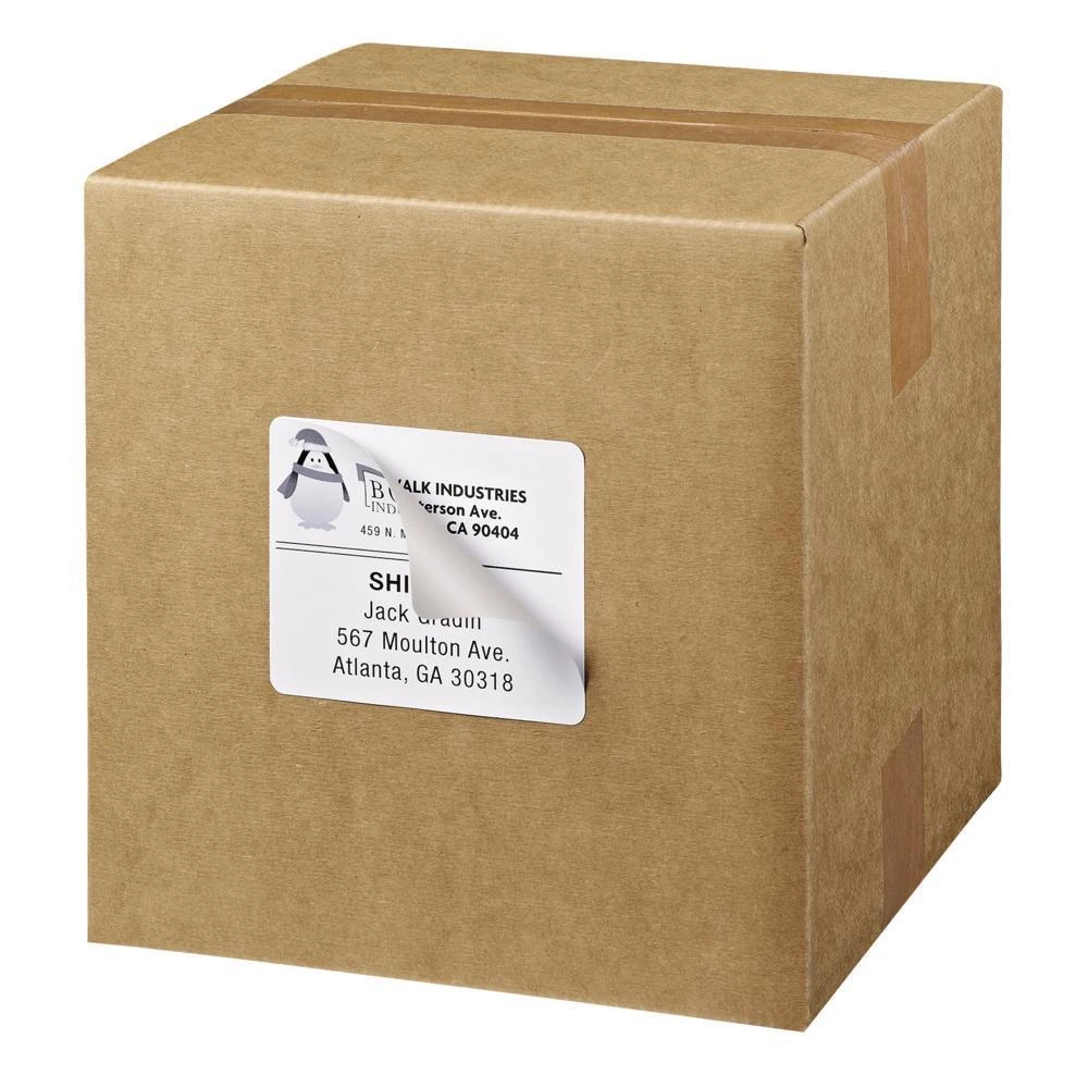 Avery® Shipping Laser Labels, 4 X 3-1/3"- Package Of 25 Sheets, 150Labels/Pack 6 Avery® Shipping Laser Labels, 4 X 3-1/3"- Package Of 25 Sheets, 150Labels/Pack - Image 6