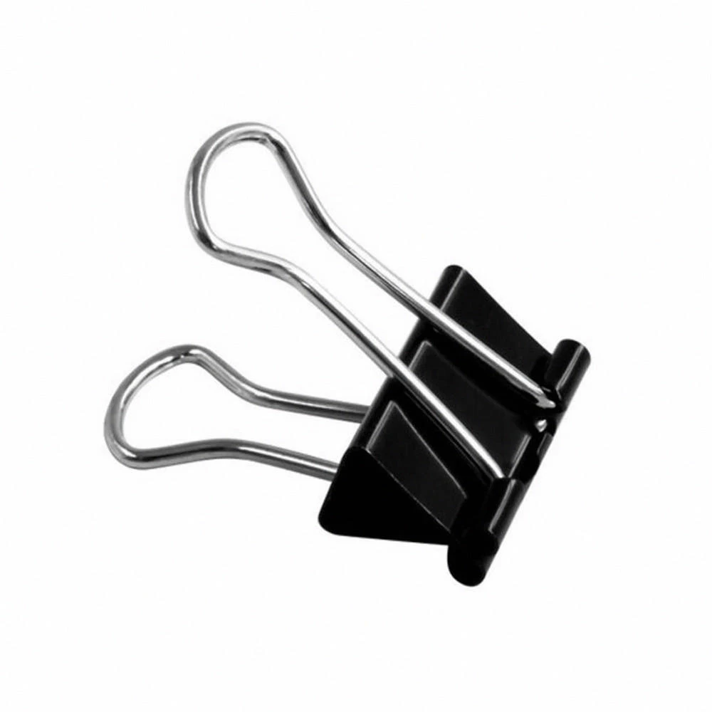 Westcott Binder Clips Grip Triangular Fold Back - 12 Pcs/Box 9/16" (cap.1/4") 229922 2 Westcott Binder Clips Grip Triangular Fold Back - 12 Pcs/Box 9/16" (cap.1/4") 229922 - Image 2