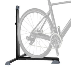 Upright Design Bicycle Stand Rack With Adjustable Height For Garage Storage,1 Pack - SortWise®