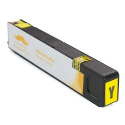 Compatible HP 971XL CN628AM Yellow Ink Cartridge High Yield - Moustache® - 1/Pack 8 Compatible HP 971XL CN628AM Yellow Ink Cartridge High Yield - Moustache® - 1/Pack -Merangue International shop large 62685 Moustache 971XL Yellow CN628AM OfficeJet Pro X451dn Remanufactured Compatible HP 971XL CN628AM Yellow Ink Cartridge High Yield Moustache