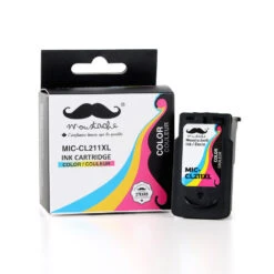 Canon CL-211XL Remanufactured Color Ink Cartridge High Yield - Moustache® - 1/Pack