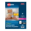 Avery® Shipping Laser Labels, 4 X 3-1/3"- Package Of 25 Sheets, 150Labels/Pack