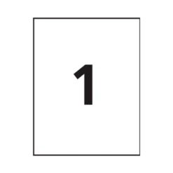 Avery® Clear Shipping Labels, Glossy Clear, 8-1/2“ X 11", Pack Of 10 -Merangue International shop large 6d89a Avery 099 7665 Labels Avery Clear Shipping Labels Glossy Clear Pack of 10