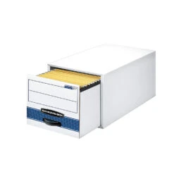 Bankers Box® Stor/Drawer® Steel Plus™ File Drawer, Stackable, 15-1/2"x23-1/4"x10-3/8" - Legal, White