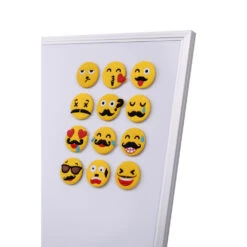 Emoticon Refrigerator Magnetic Sticker For Home, Kitchen And Office, Random Style -Moustache®-1/Pack -Merangue International shop large 77103 Moustache MO EMOTICONE 1PACK Moustache Collections Moustache Emoticone fridge Magnets Sticker Random 1 Pack