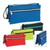 MERANGUE 3-zipper Pencil Case, 8-3/4 X 5 X 1", 517474