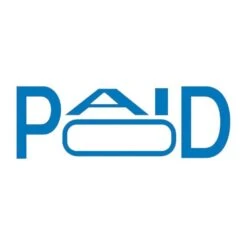 Trodat® Trodat Printy 4911 Climate Neutral Self-Inking Stamp,1-1/2 X 1/2” - PAID, With Window - Blue